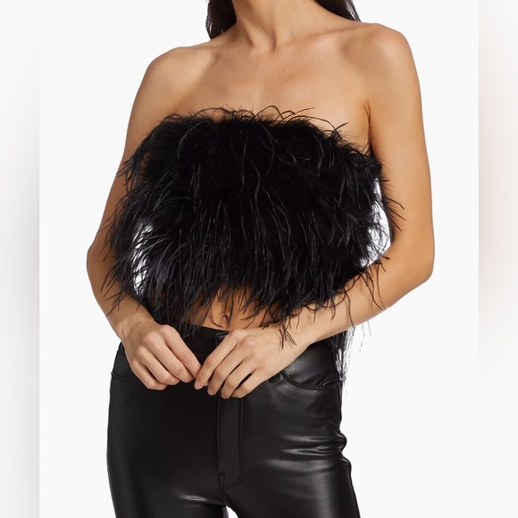 Lamarque Feather Bustier Top - Picture 2 of 8